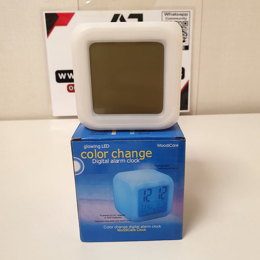 Color Changing Digital Alarm Clock, 51070