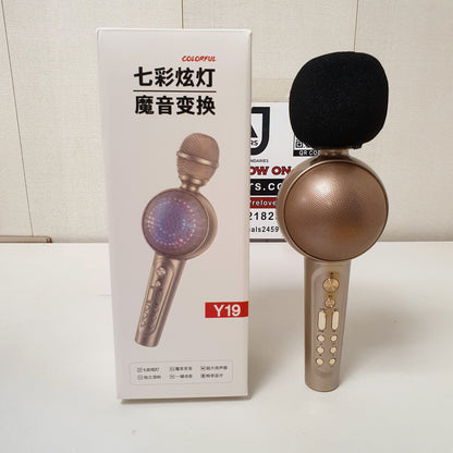 Stylish Karaoke Microphone with Bluetooth Speaker, 61450