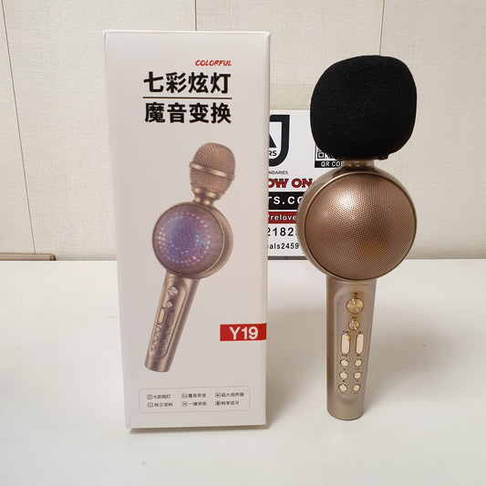 Stylish Karaoke Microphone with Bluetooth Speaker, 61450