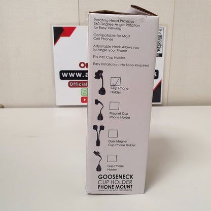 Gooseneck Cup Holder Phone Mount, 61650