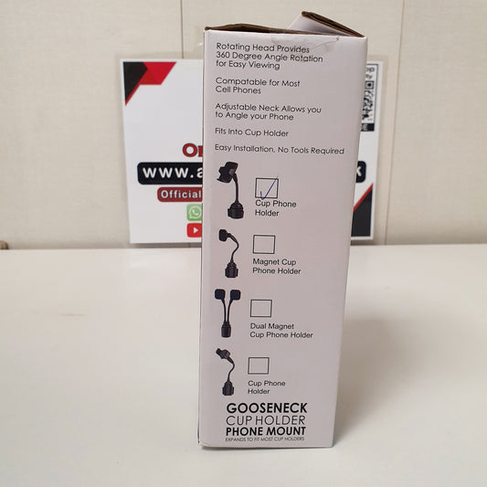 Gooseneck Cup Holder Phone Mount, 61650