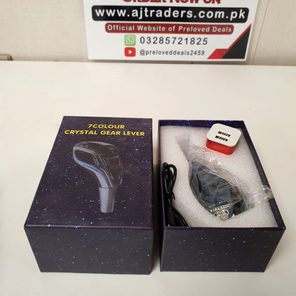 7 Color light  Crystal Gear Lever Handle, 61750