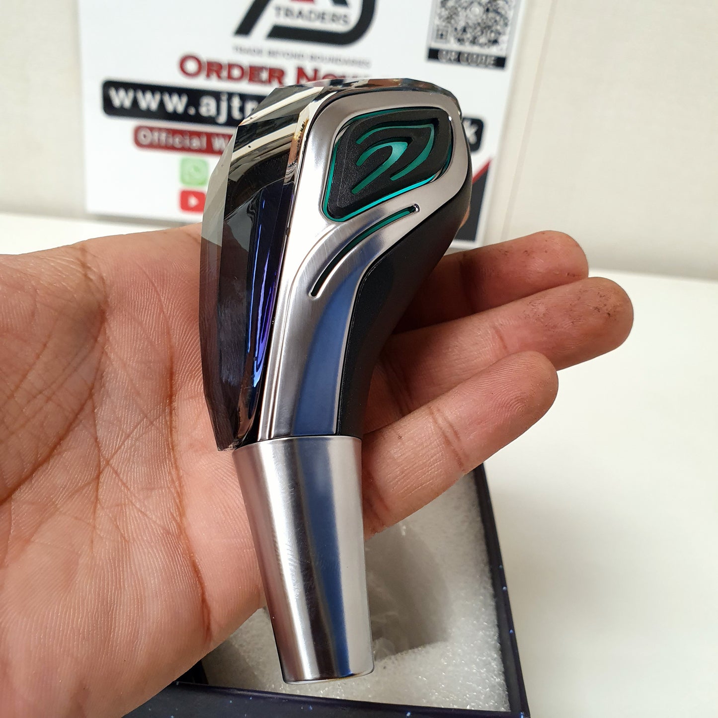 7 Color light  Crystal Gear Lever Handle, 61750