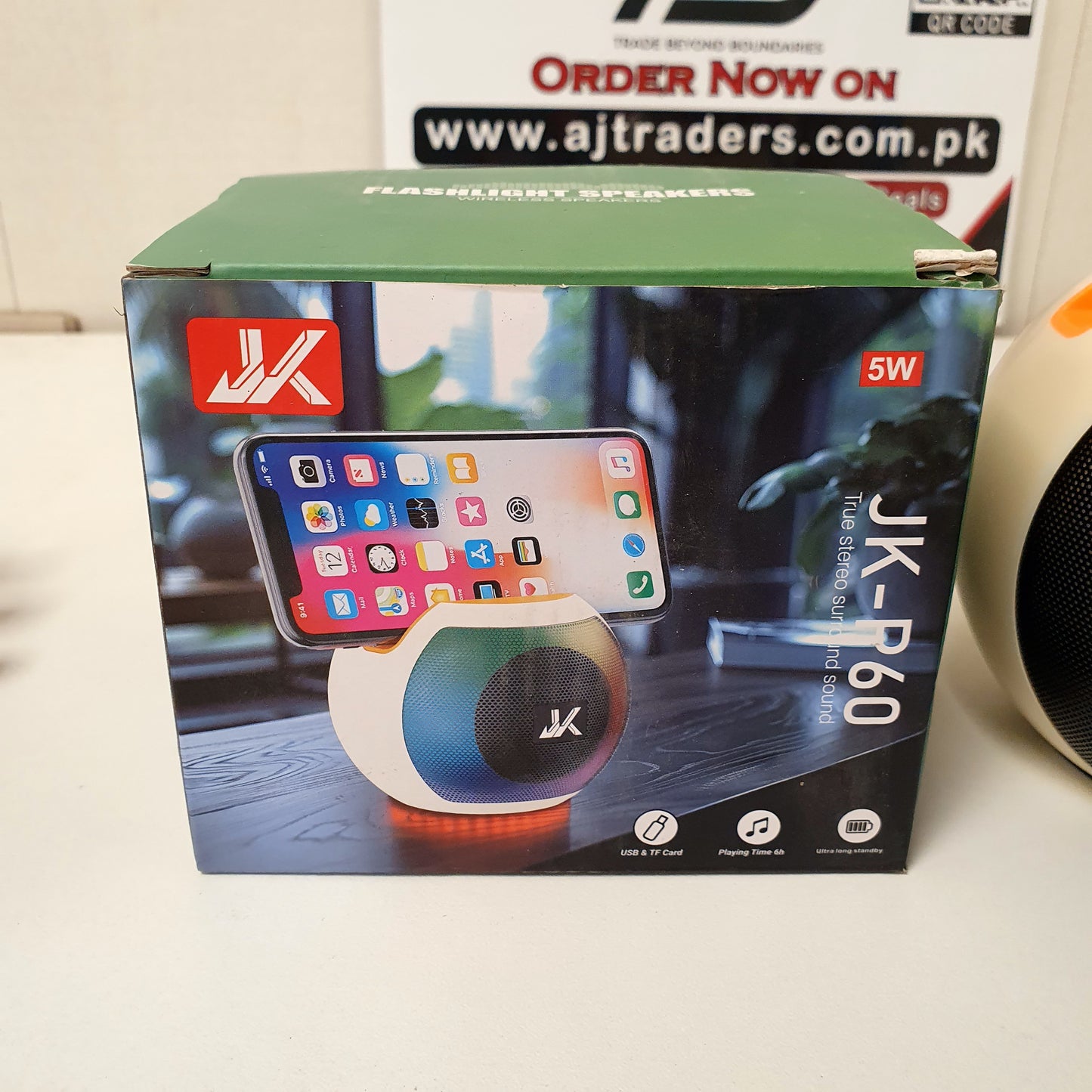 JK p60 Speaker With Mobile Stand, 62550