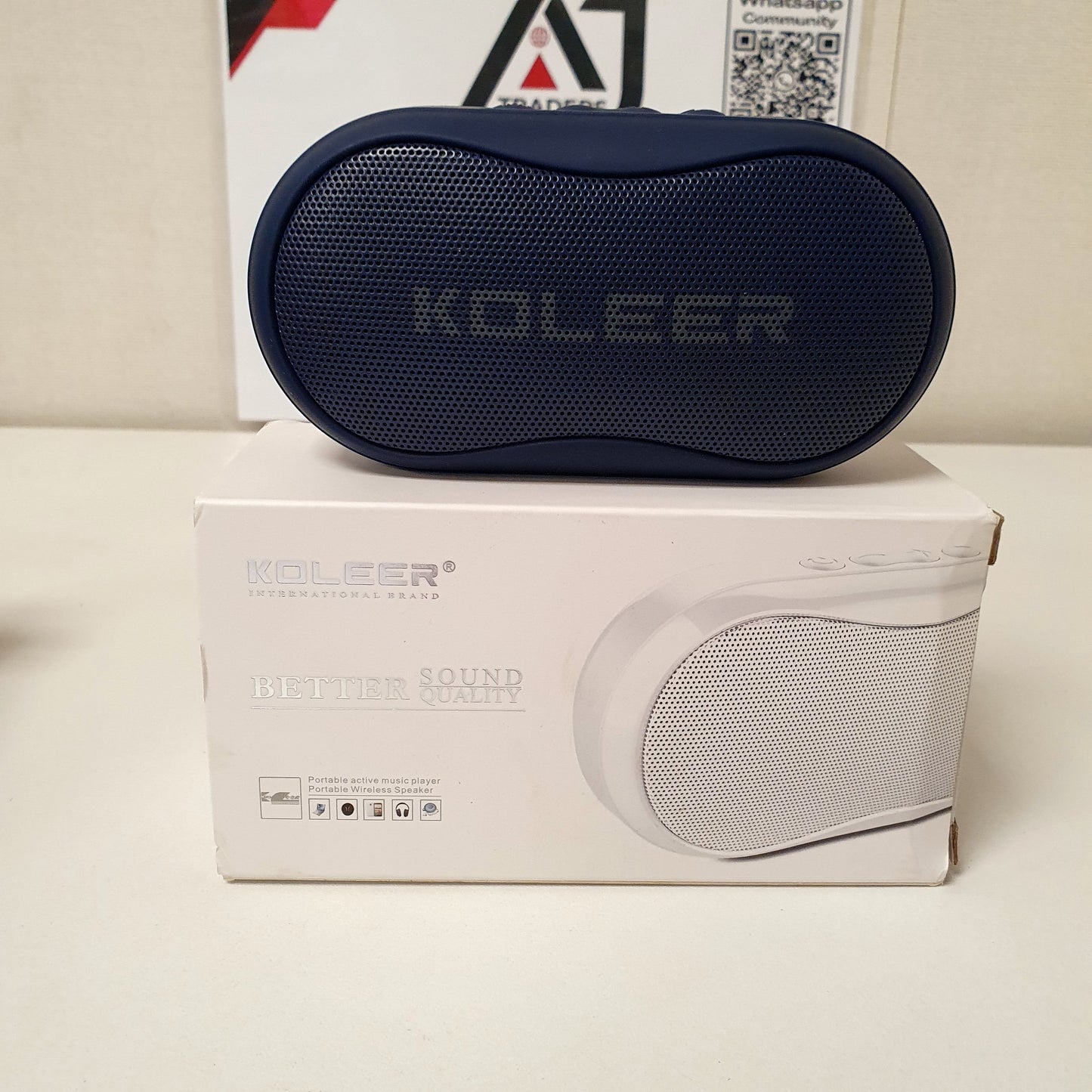 Koleer Speaker Bluetooth Blue, 61950