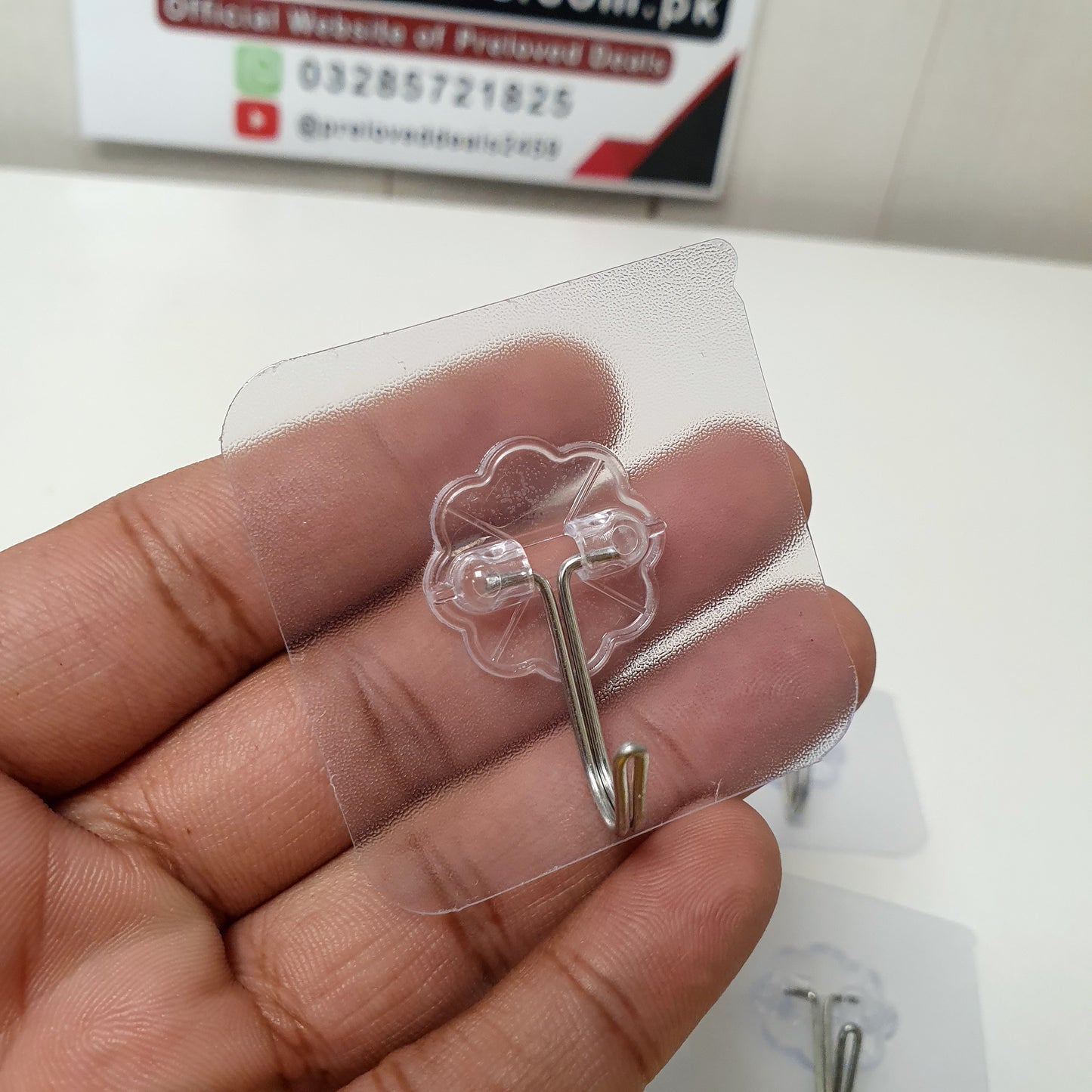 Sticking Cloth and Towel Hook Pack of 8 , 241550