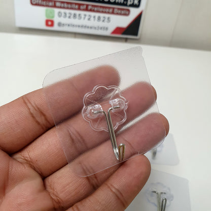 Sticking Cloth and Towel Hook Pack of 8 , 241550