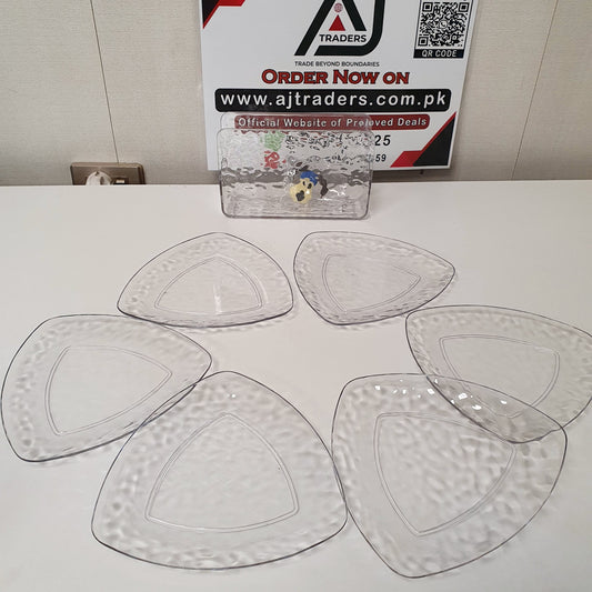 Acrylic Serving Plates Set, 61980