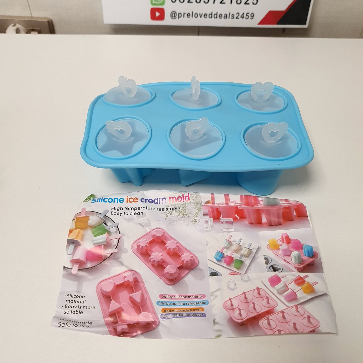 Silicione Icecream Mold Set, 121080