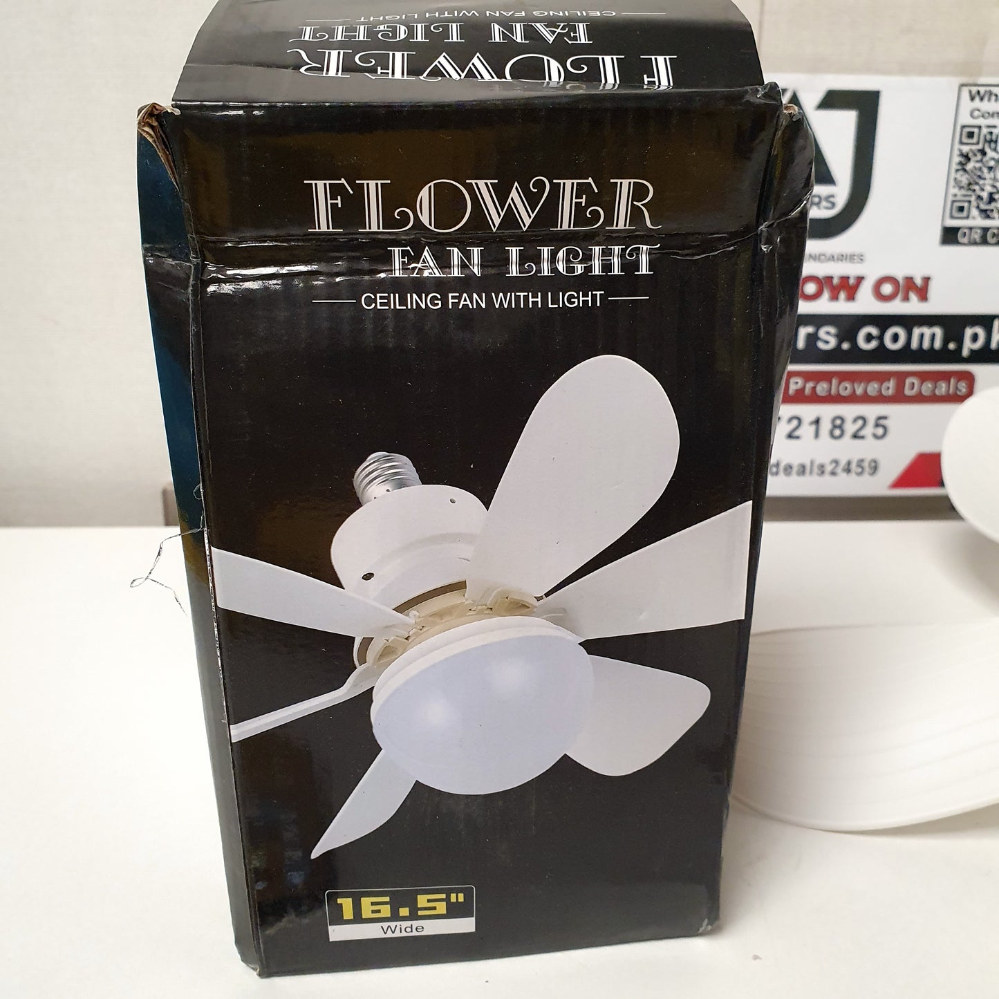 Flower Fan Light Plug and Play, 121950