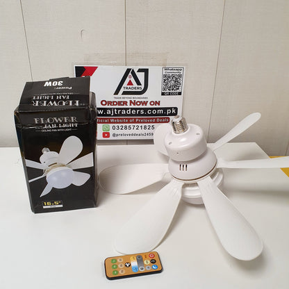 Flower Fan Light Plug and Play, 121950