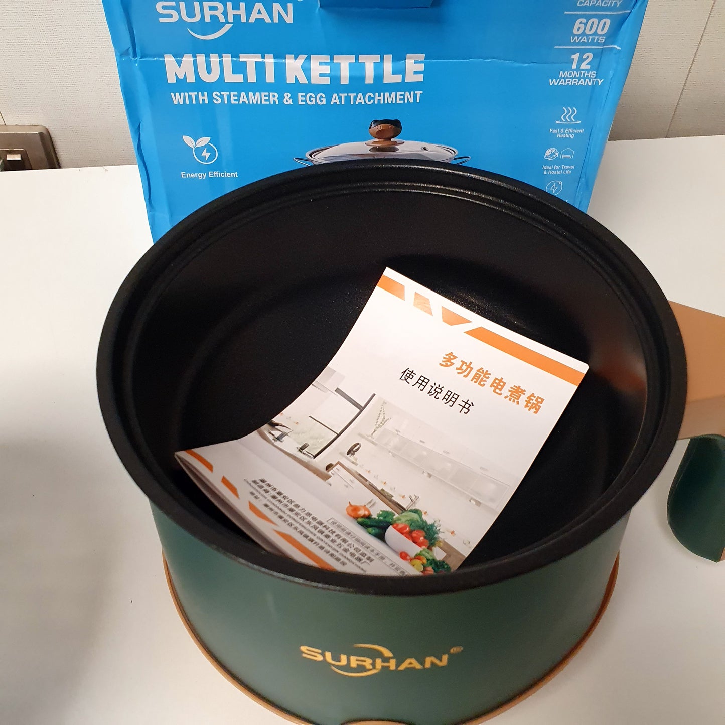 Multi Purpose Cooker with Steamer & Egg Attachment, 33000