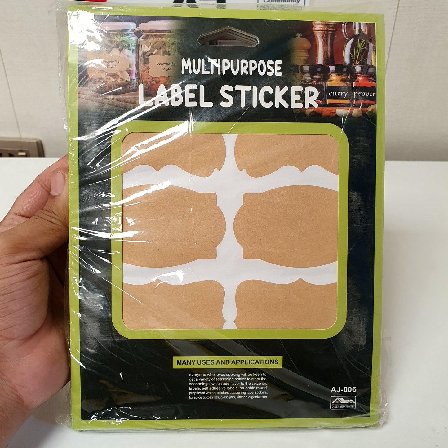 Multipurpose Crafts Label Sticker Printable, 61540