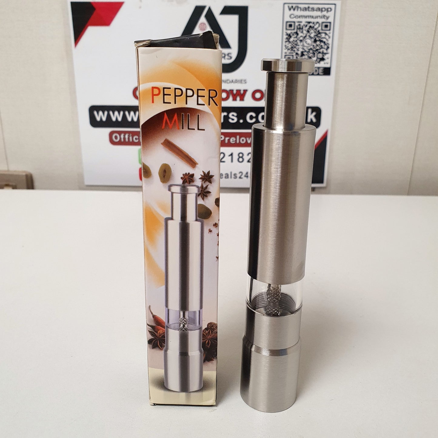Pepper Mil Stainless Steel Shredder, 121130