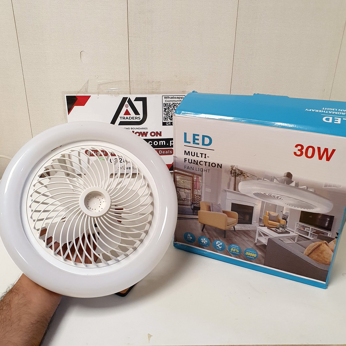 Led 30w Multifunctional Fan Light , 241350