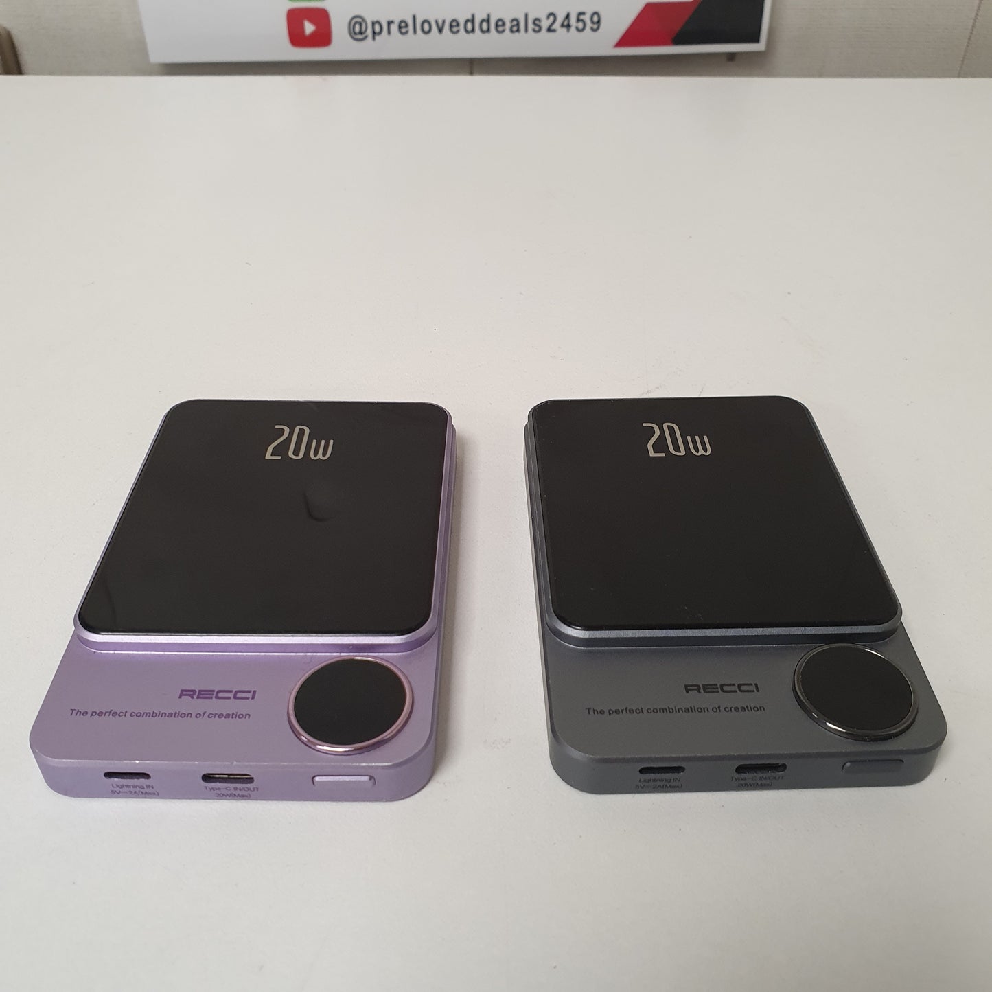 20w Recci Magnetic Power Bank, 121270