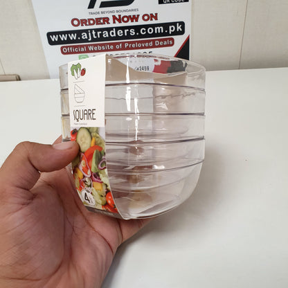 Acrylic Plastic Salad Bowls 4 pcs Set , 181090