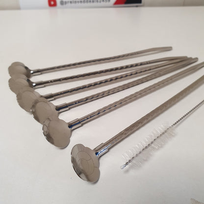 Stainless Steel Spoons with Cleaning Brush, 121290