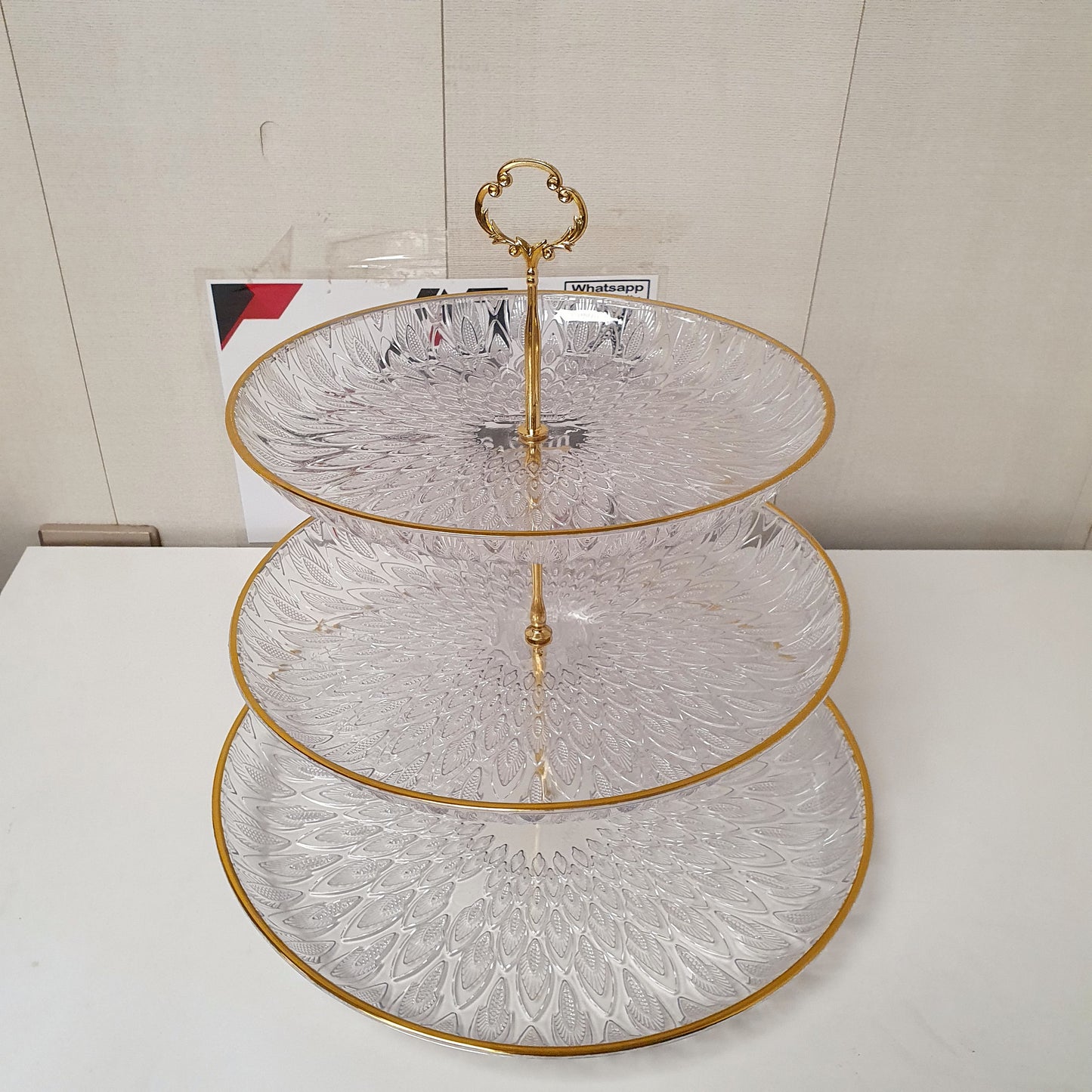 3 Tier Desert Serving Dish, 62400