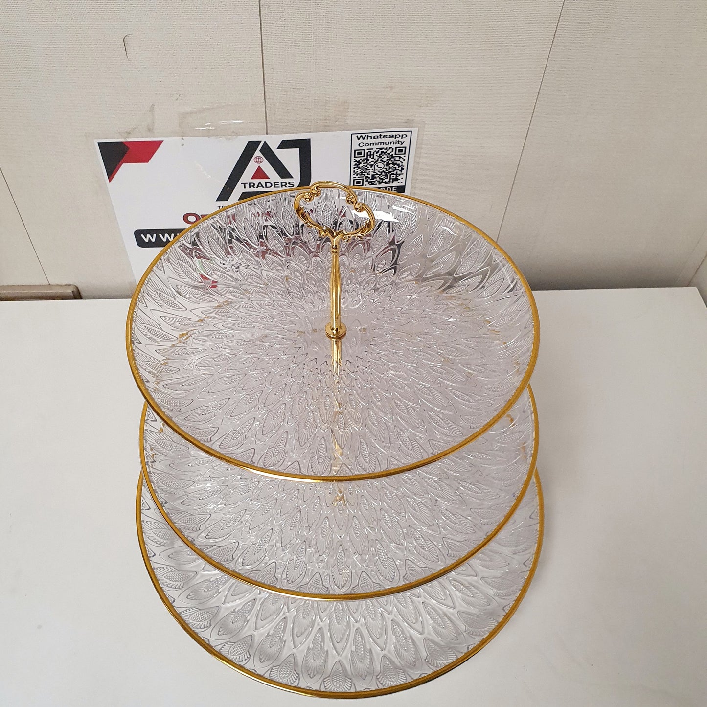 3 Tier Desert Serving Dish, 62400
