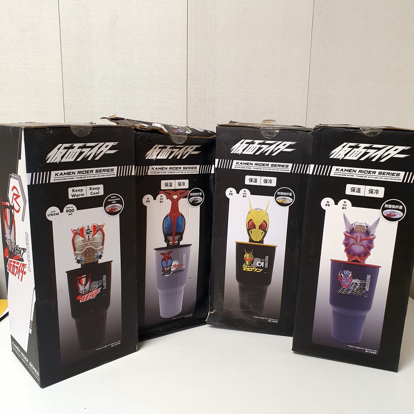 Kamen Rider Series  Vaccum Glass Tumbler big size 900ml, 202450