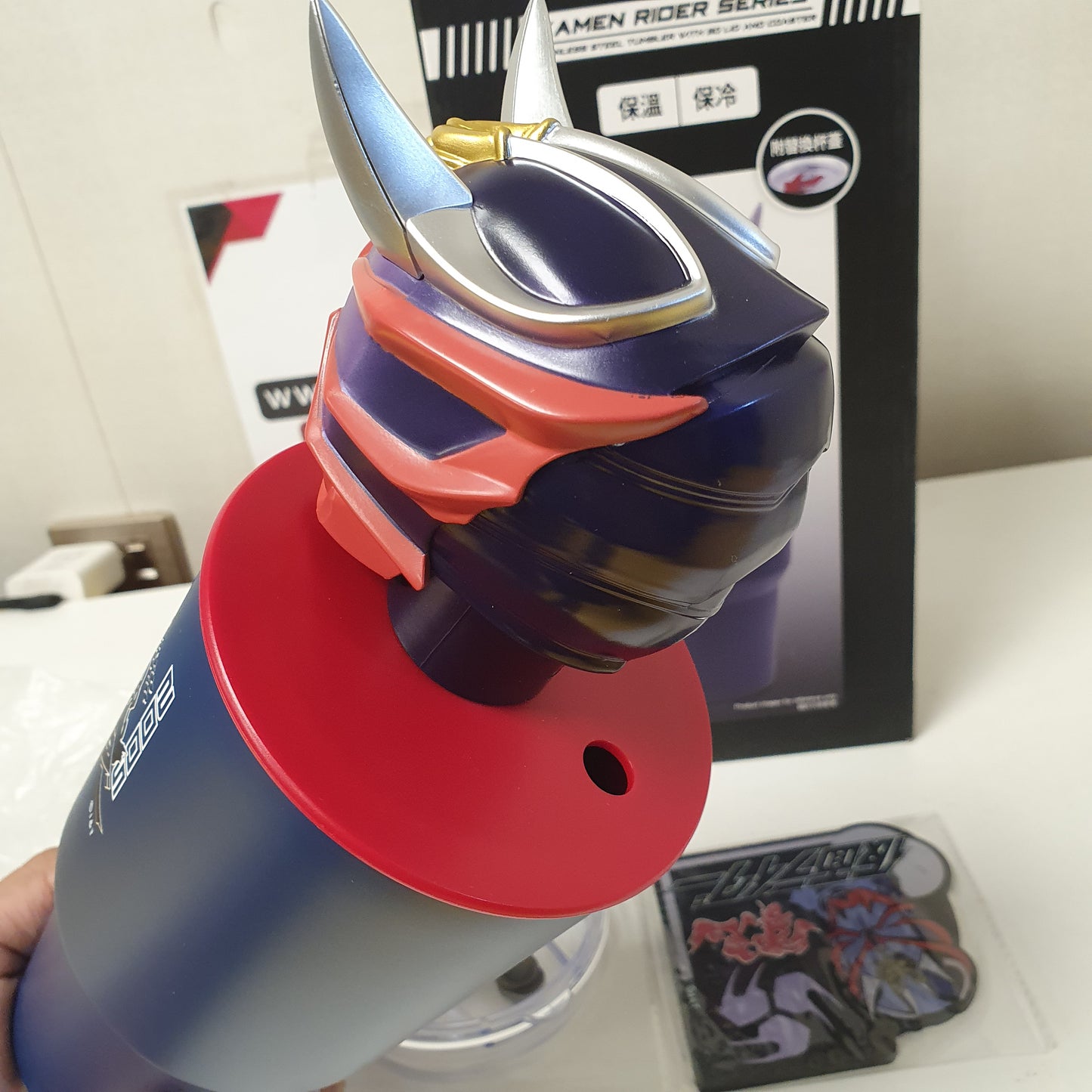 Kamen Rider Series  Vaccum Glass Tumbler big size 900ml, 202450