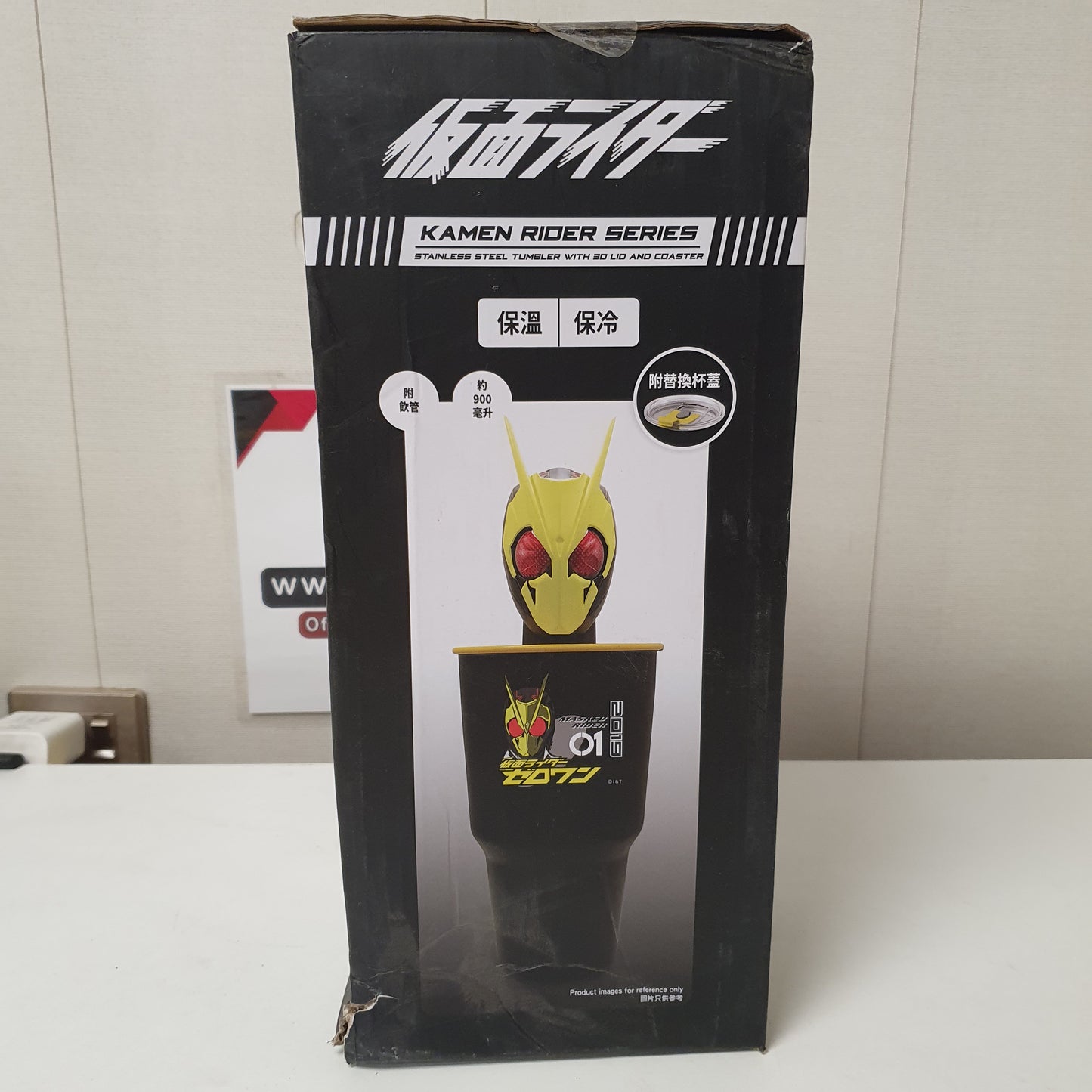 Kamen Rider Series  Vaccum Glass Tumbler big size 900ml, 202450