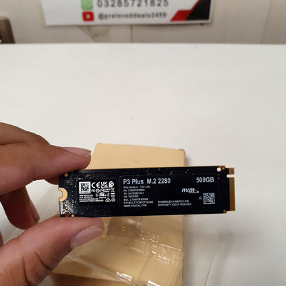Crucial p3 Plus NVME Haardrive, 1