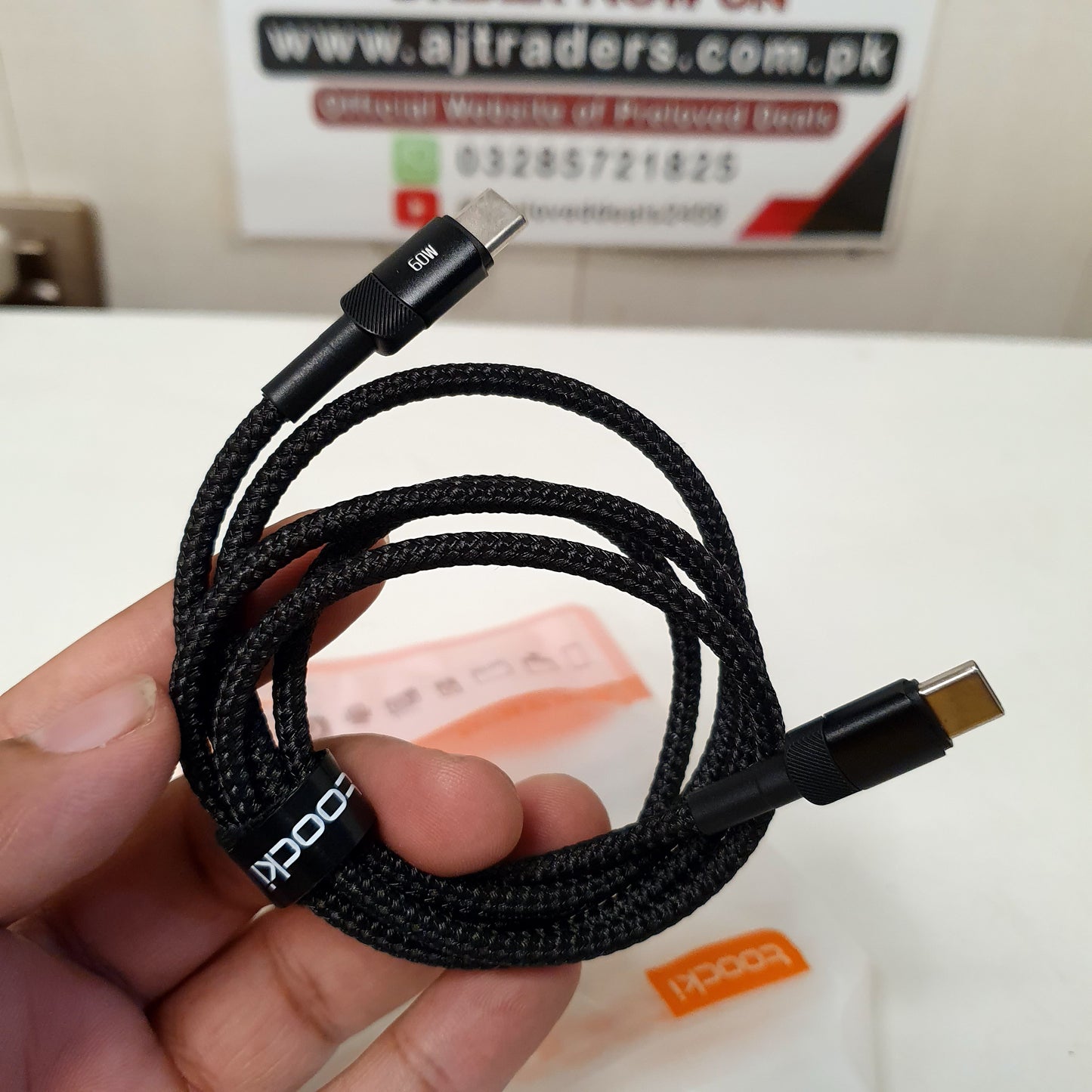 C to C Toocki Cable 60w, 2