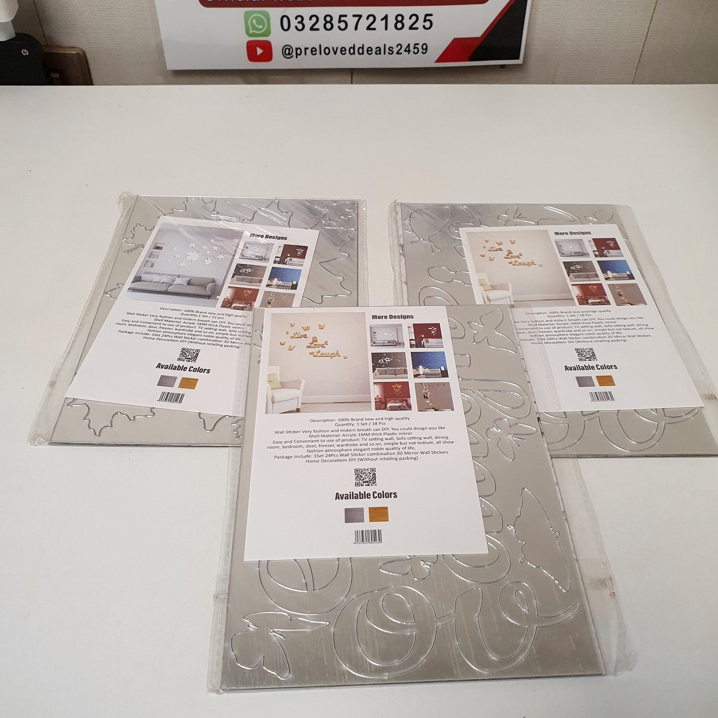 Acrylic Stokers for Wall Decoration , 61150