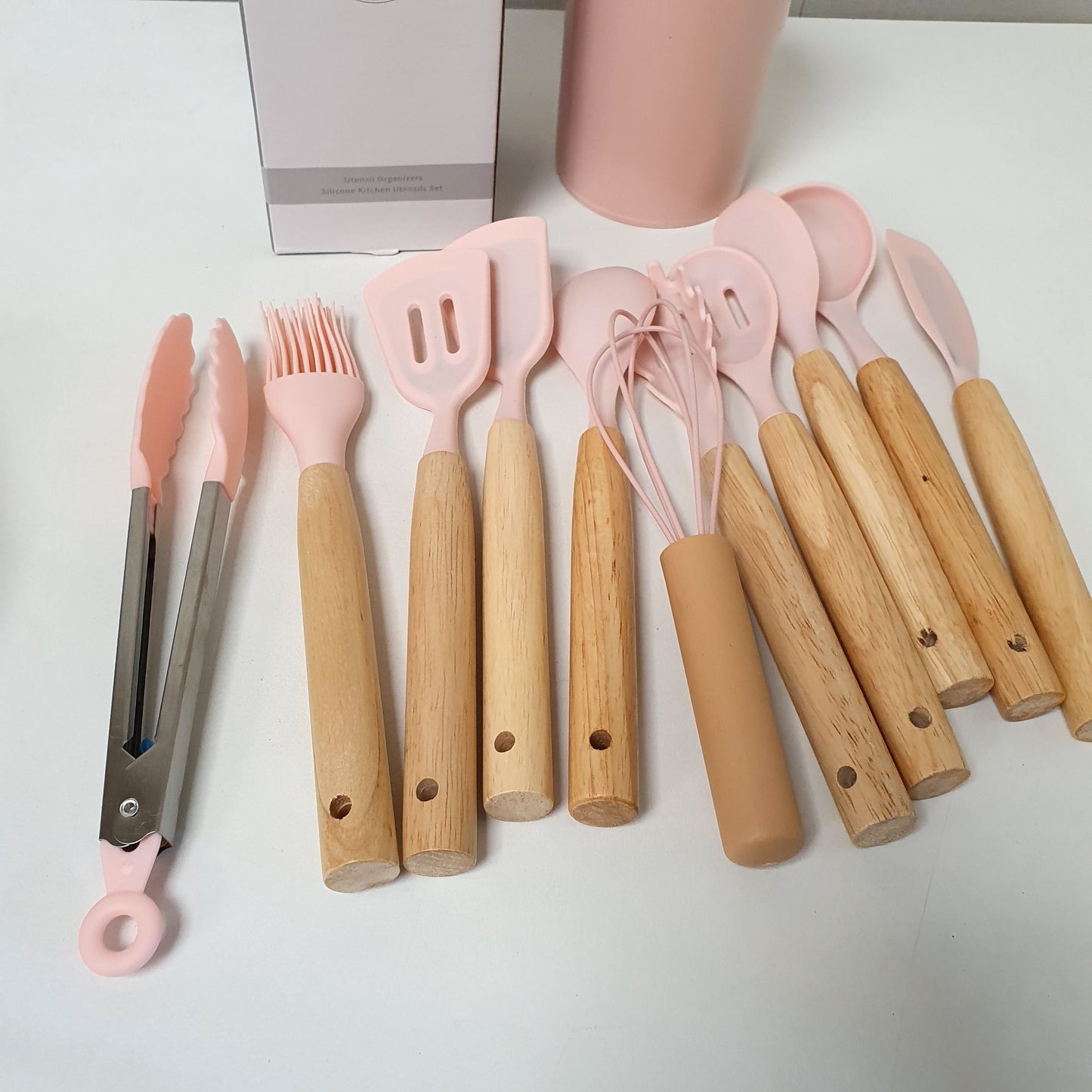 Silicone Utensils Set with Holder, 121350
