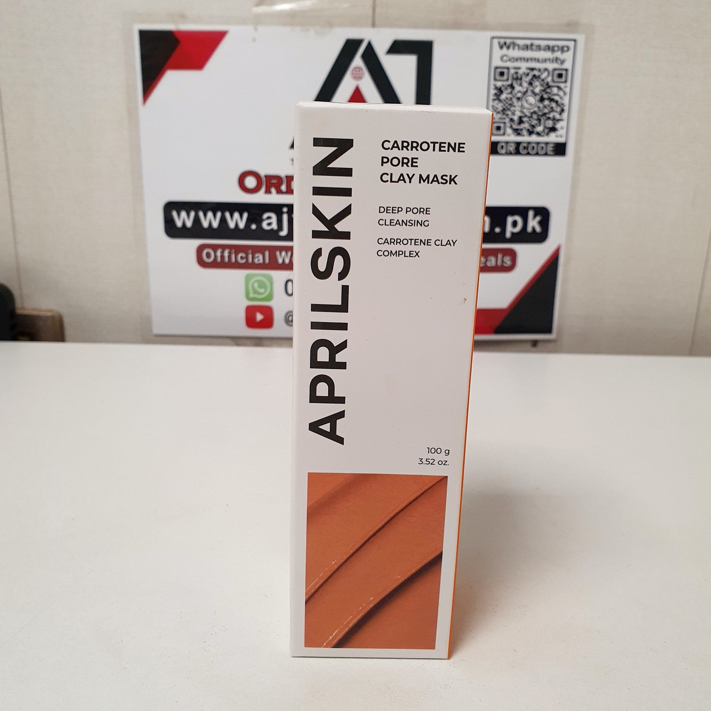 AprilSkin Carotene Pore Clay Mask, 12200