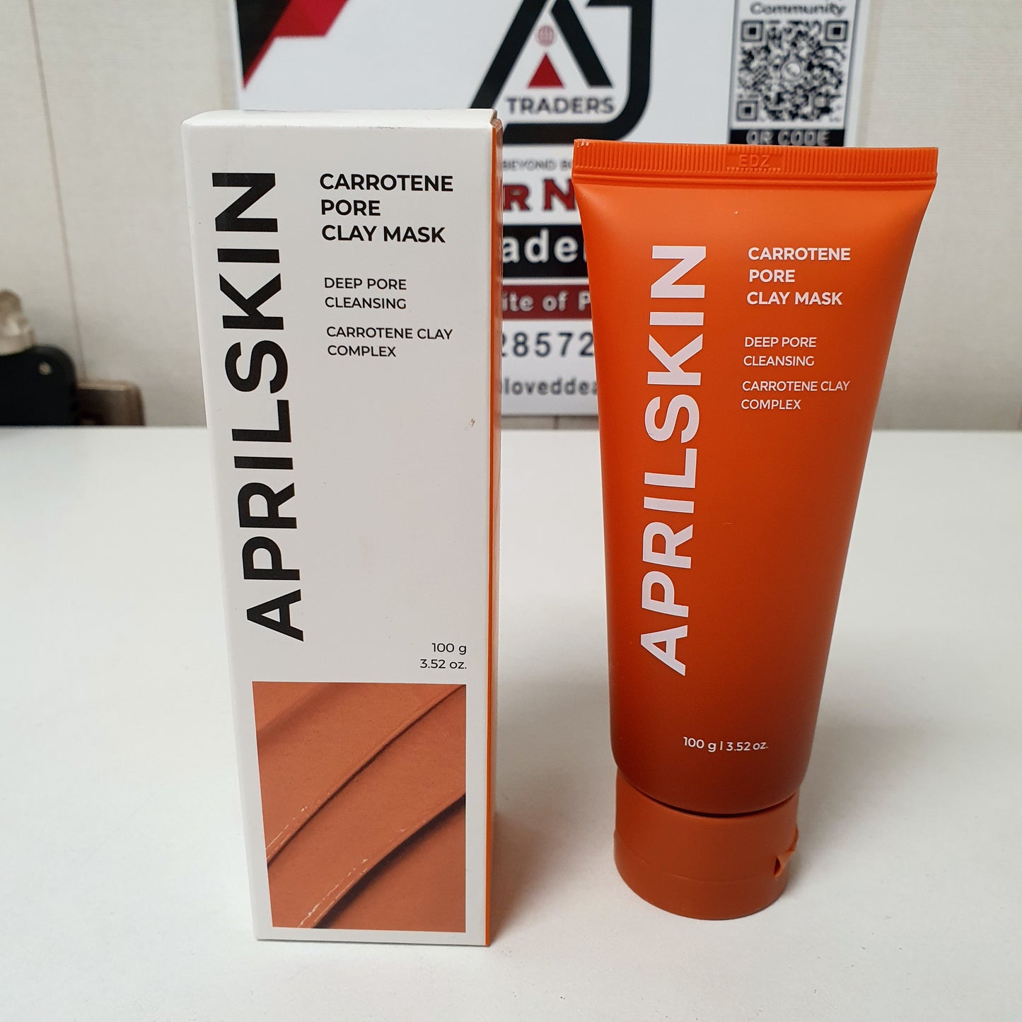AprilSkin Carotene Pore Clay Mask, 12200
