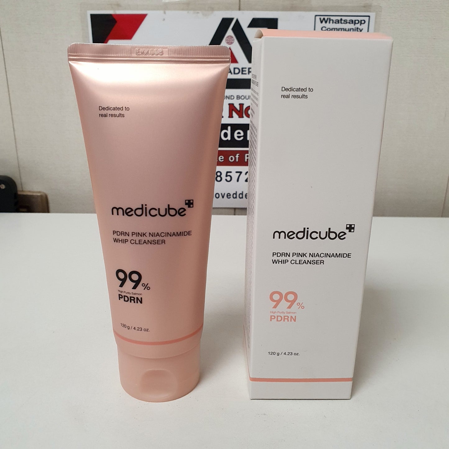 Medicube  PDRN Pink Niacin amide Whip Cleanser 99%, 12200
