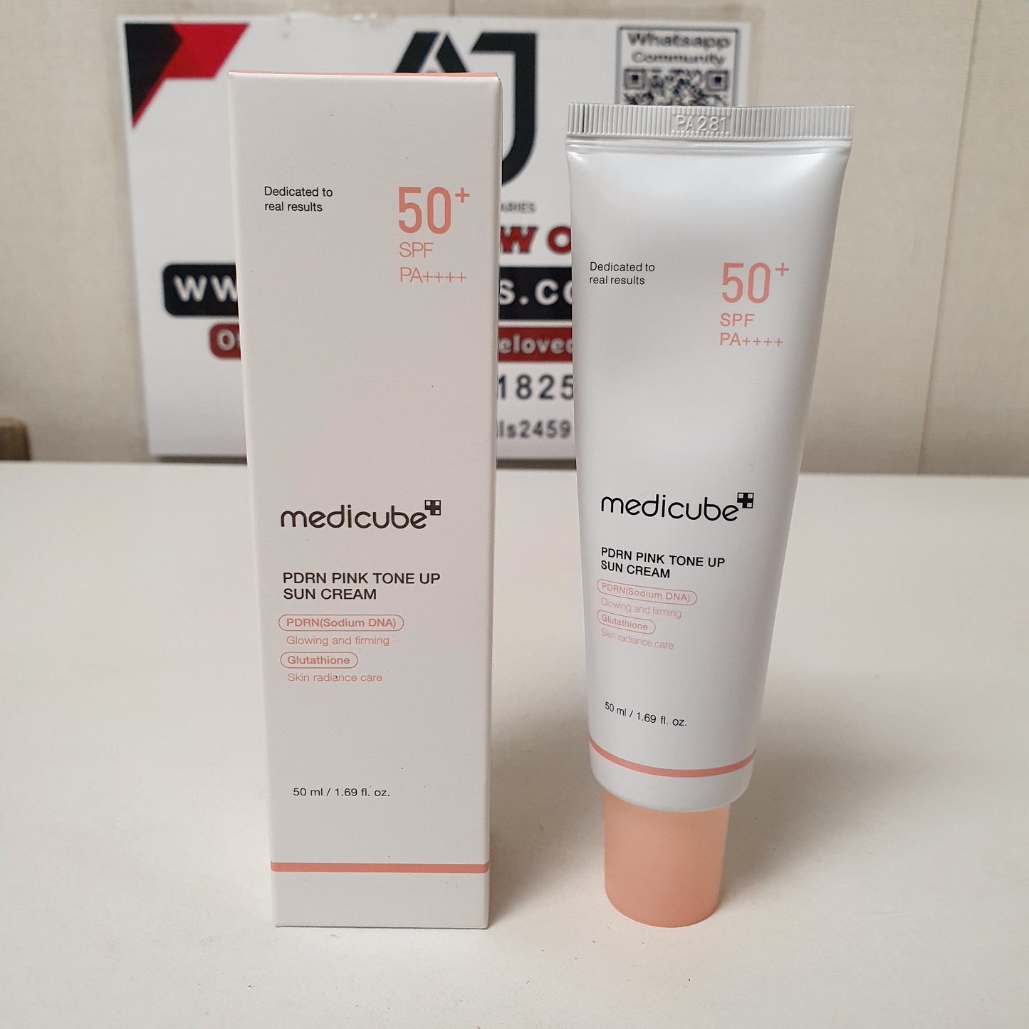 Medicube Pink Tone Up Sun Cream 50+ SPF PA++, 12150