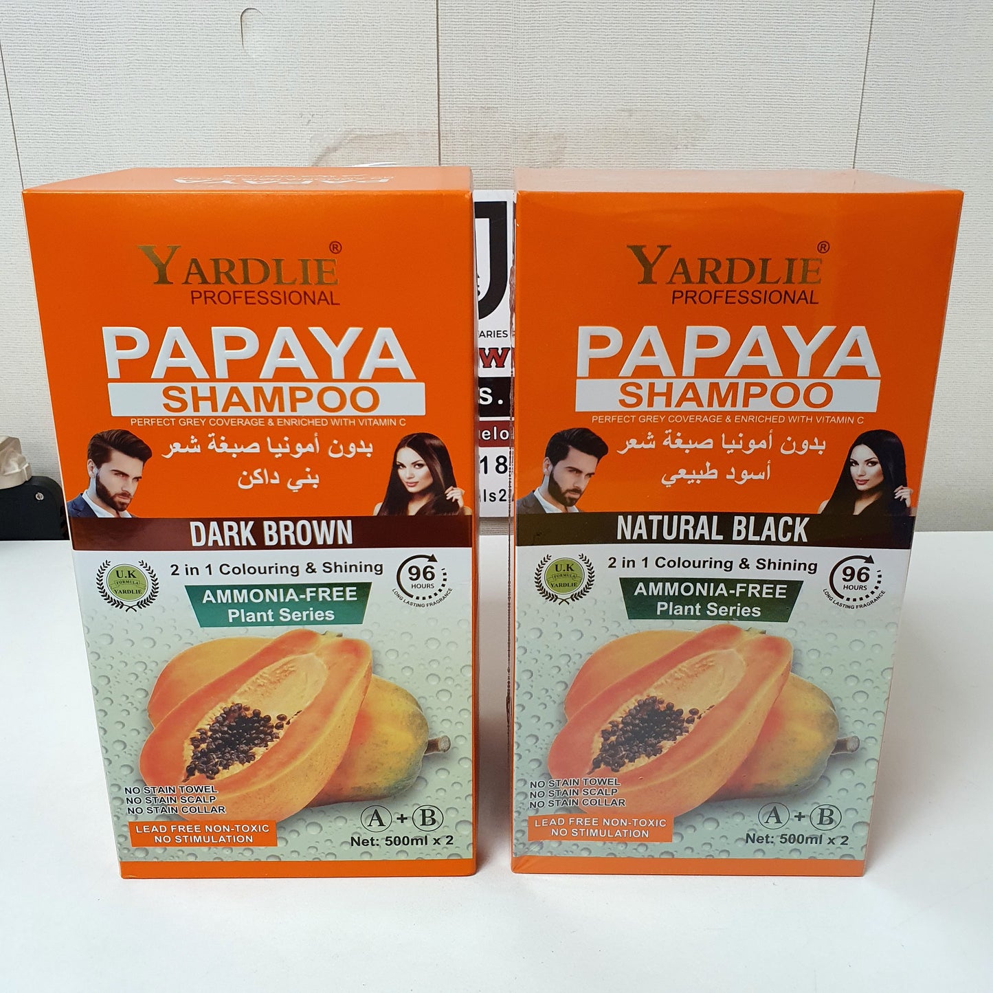 Papaya hair color Shampoo  Professional , 12400