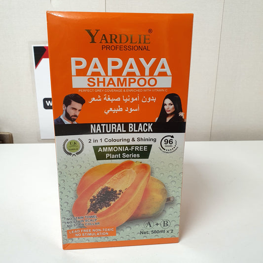 Papaya hair color Shampoo  Professional , 12400