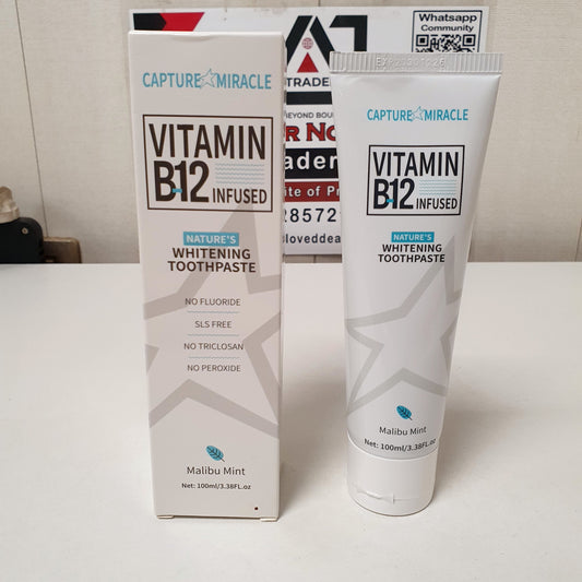 Vitamin B12 Infused Whitening Toothpaste, 21300