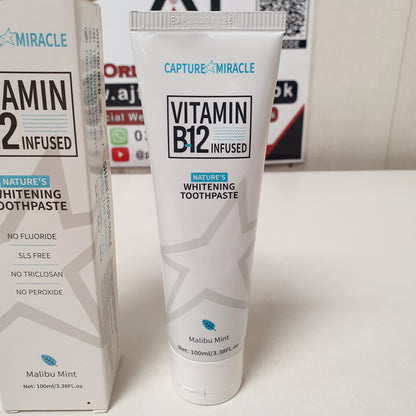 Vitamin B12 Infused Whitening Toothpaste, 21300