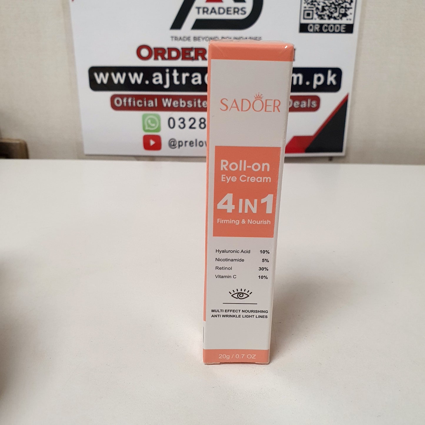 Sadoer Roll on Eye Cream 4 in 1 , 21300