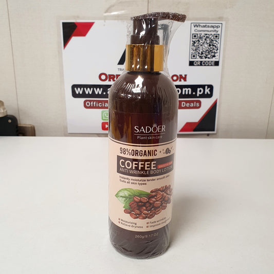 Sadoer Coffee Anti Wrinkle Body Lotion, 21950