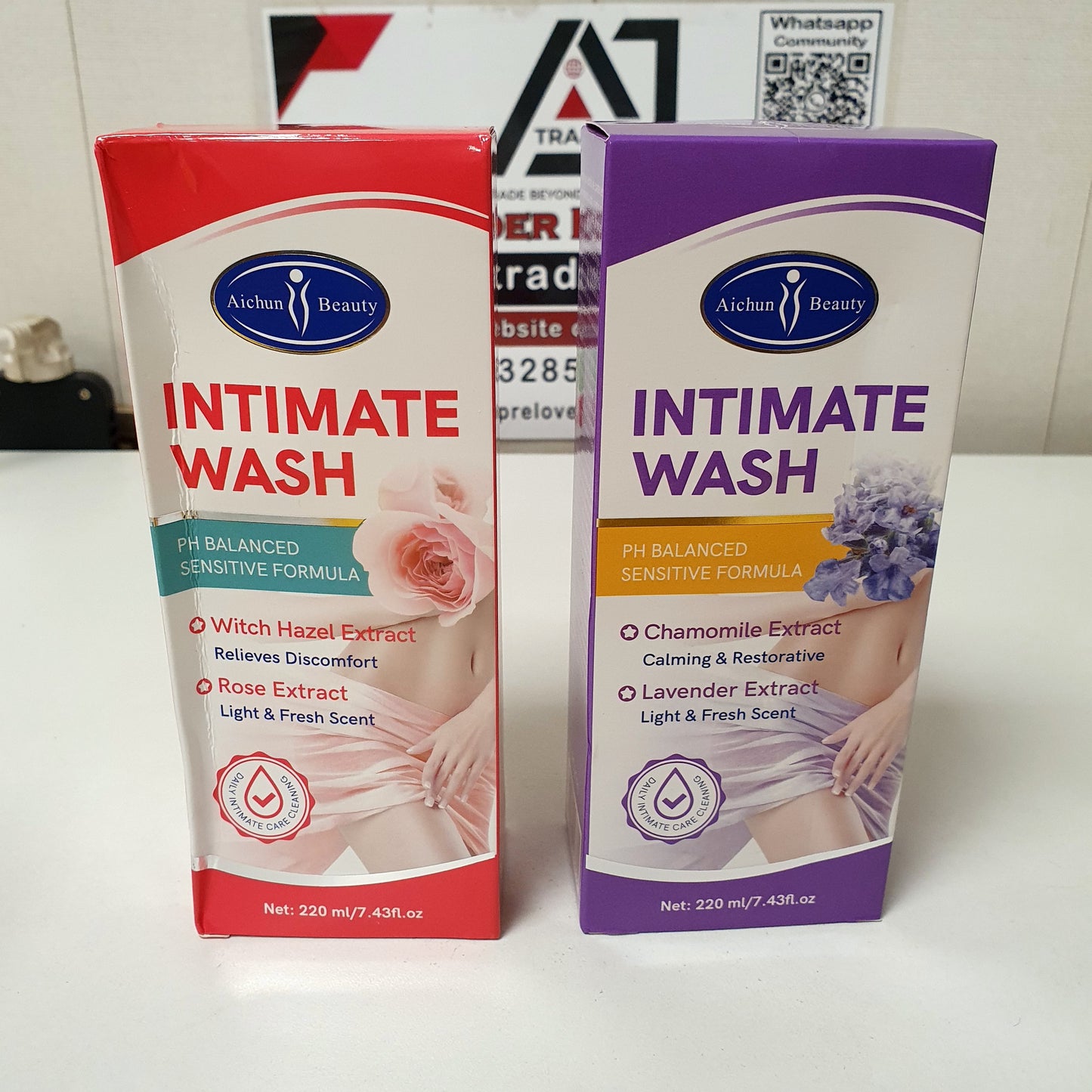 Intimate Wash PH Balanced Sensitive Formula , 101010