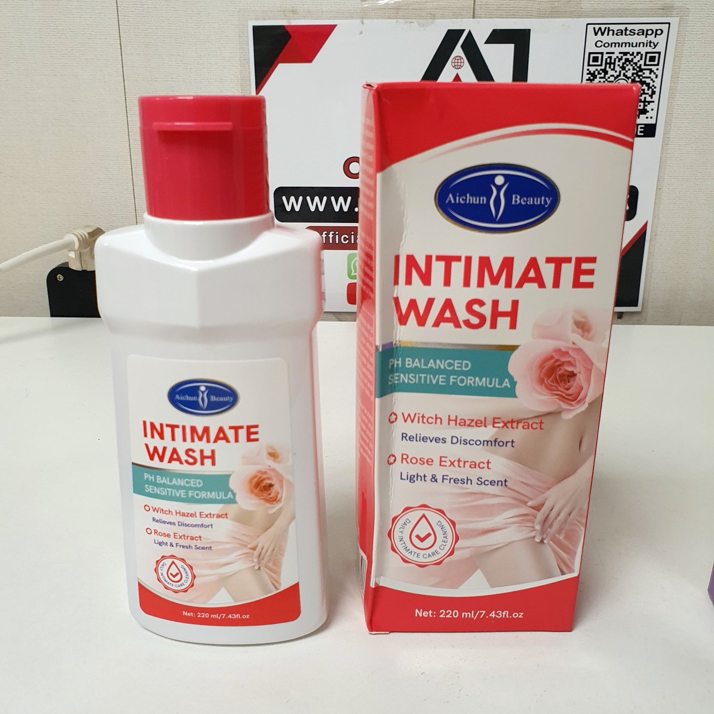 Intimate Wash PH Balanced Sensitive Formula , 101010