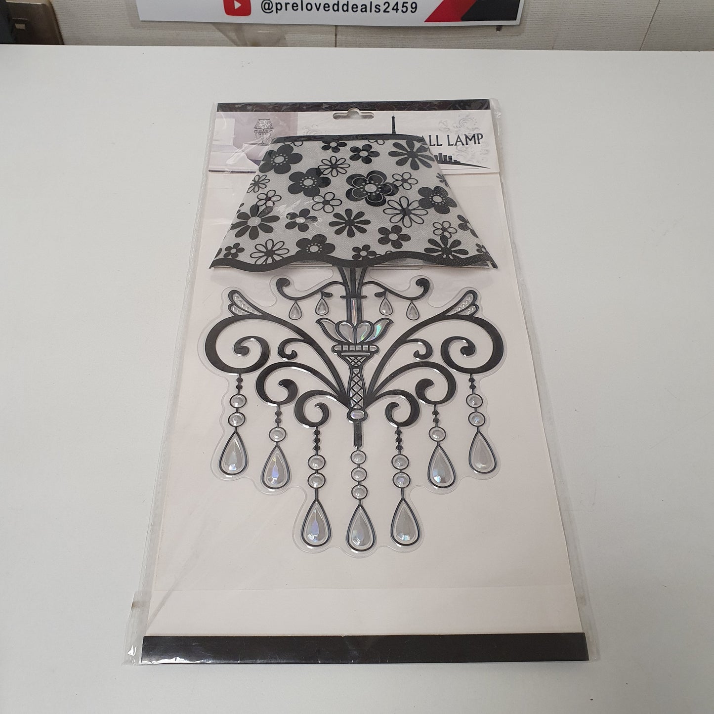 Wall Decoration 3d Lamp Sticker, 61200