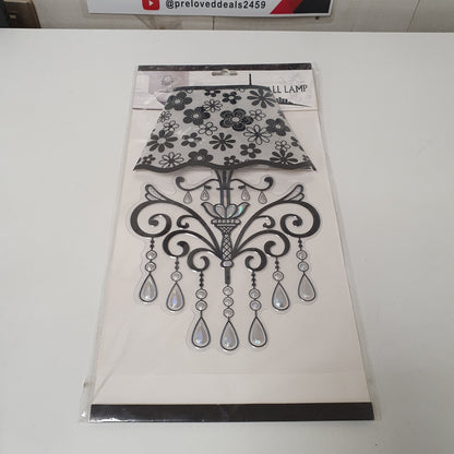 Wall Decoration 3d Lamp Sticker, 61200