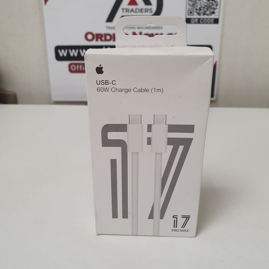 USB-C 60w Charge Cable 1m 17 Pro Max, 1