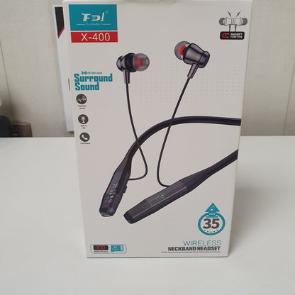 Surround Sound X-400 Wireless Neckband Headset, 23600