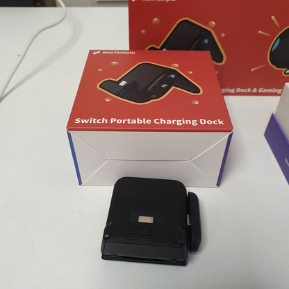 Nextemplo Switch Portable Charging Dock & Gaming Ear Buds, 201100