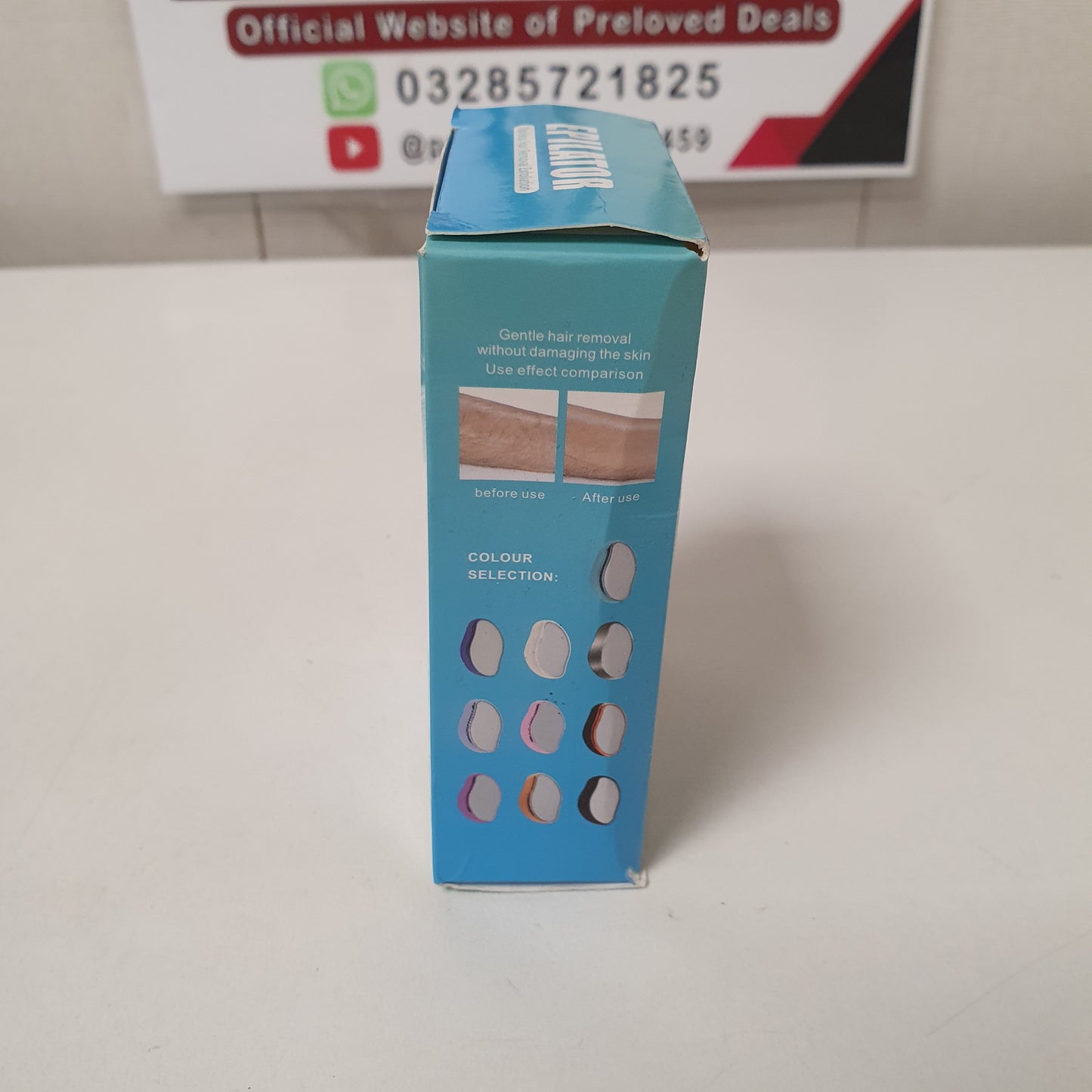 Spilator Painess Hair Removal Exfollation, 61490