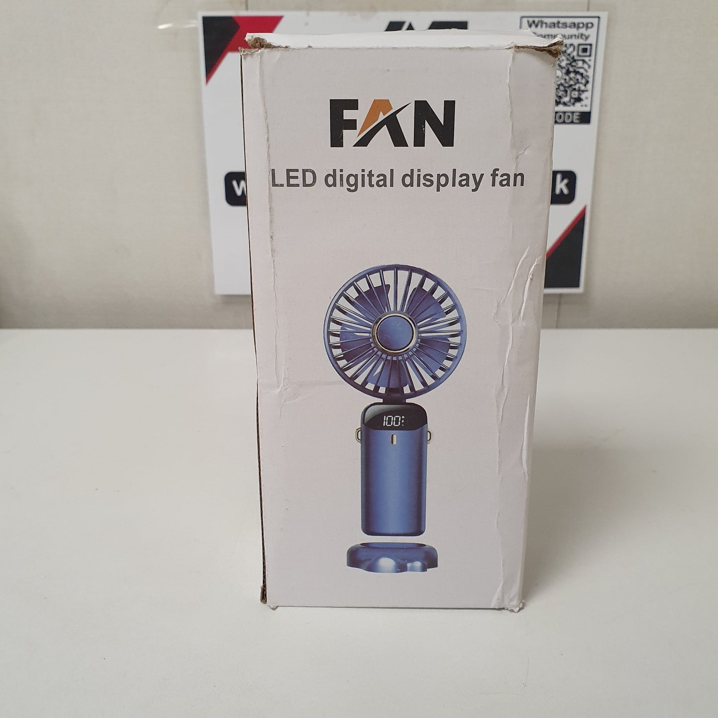 Led Digital Display Fan, 121390